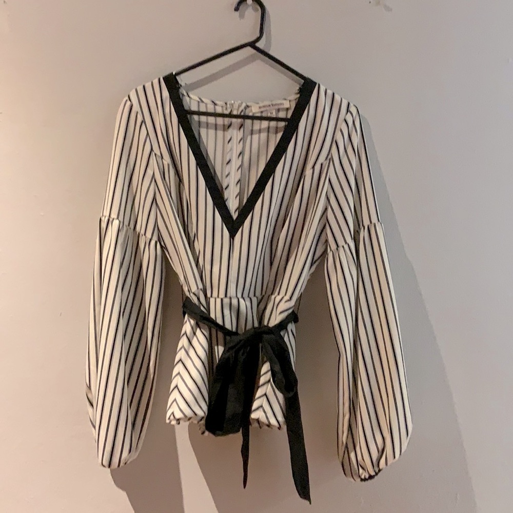 Medium, white and black